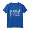 Lord Of The Strings - Maglietta per Chitarra Acustica e Elettrica - Regalo per Chitarristi - Ideale per Festa del Papà o Natale