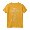 T-shirt in Metallo Pesante con Scritta