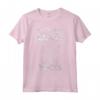 T-shirt in Metallo Pesante con Scritta