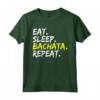 Eat Sleep Bachata Repeat Dance Music - Maglietta Outfit per serate di danza latina - Ideale per la Repubblica Dominicana