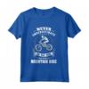Funny Never Underestimate Mountain Biking MTB Man Quote Maglia a Manica - Vintage XC Trail Riding Tee for Enduro Racing and Downhill Freeride