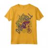 Mountain Biker My Life is Going Downhill - Maglietta Vintage per Ciclisti di Mountain Bike - Design Retrò per Amanti del Ciclismo