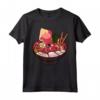Squid Ramen Camicia Noodle Kraken Ciotola Giapponese Cup Miso Tee Maglietta - Regalo Divertente per Amanti della Cucina Asiatica e Viaggiatori
