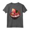 Squid Ramen Camicia Noodle Kraken Ciotola Giapponese Cup Miso Tee Maglietta - Regalo Divertente per Amanti della Cucina Asiatica e Viaggiatori
