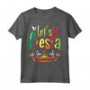 Cappello Sombrero Cinco De Mayo Let's Fiesta Cactus Maglietta - Abbigliamento Tematico per la Festa Mexicana - Regalo Divertente per Cinco de Mayo