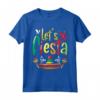 Cappello Sombrero Cinco De Mayo Let's Fiesta Cactus Maglietta - Abbigliamento Tematico per la Festa Mexicana - Regalo Divertente per Cinco de Mayo
