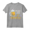 Maglietta messicana divertente Peace Love & Cerveza - Ideale per Cinco de Mayo e Feste Messicane - Acquista Online