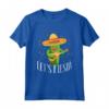 Let's Fiesta Cactus Sombrero Cappello messicano Party Outfit Maglietta - Design Cactus per Feste Messicane e Amanti del Cibo - Ideale per Cinco De Mayo