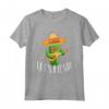 Let's Fiesta Cactus Sombrero Cappello messicano Party Outfit Maglietta - Design Cactus per Feste Messicane e Amanti del Cibo - Ideale per Cinco De Mayo