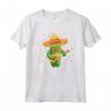 Let's Fiesta Cactus Sombrero Cappello messicano Party Outfit Maglietta - Design Cactus per Feste Messicane e Amanti del Cibo - Ideale per Cinco De Mayo