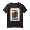 Jack di Cuori che Gioca a Carte da Poker - Maglietta Divertente per Appassionati di Poker - Ideale per Compleanni e Feste