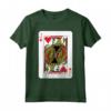 Jack di Cuori che Gioca a Carte da Poker - Maglietta Divertente per Appassionati di Poker - Ideale per Compleanni e Feste