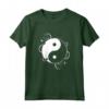 Draghi Yin Yang - Simbolo Orientale dell'Equilibrio Yin-Yang Maglietta - Per Praticanti di Yoga e Filosofia Orientale
