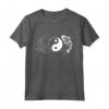 Pesce Koi Yin Yang Buona fortuna e Fortuna Zen - Maglietta Taoista con simbolo equilibrio artistico - Acquista online!