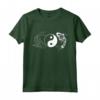 Pesce Koi Yin Yang Buona fortuna e Fortuna Zen - Maglietta Taoista con simbolo equilibrio artistico - Acquista online!