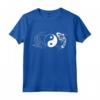 Pesce Koi Yin Yang Buona fortuna e Fortuna Zen - Maglietta Taoista con simbolo equilibrio artistico - Acquista online!