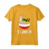 LLamen Noodles - Cibo Cinese e Giapponese Ramen Noodles LLama Maglietta - Fantastico Abbigliamento Kawaii per Uomini e Donne