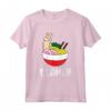 LLamen Noodles - Cibo Cinese e Giapponese Ramen Noodles LLama Maglietta - Fantastico Abbigliamento Kawaii per Uomini e Donne