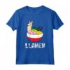 LLamen Noodles - Cibo Cinese e Giapponese Ramen Noodles LLama Maglietta - Fantastico Abbigliamento Kawaii per Uomini e Donne