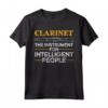 Clarinetto Lo Strumento Per Persone Intelligenti - Maglietta per Musicisti Amanti della Musica Classica - Idea Regalo Natale o Compleanno