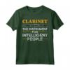 Clarinetto Lo Strumento Per Persone Intelligenti - Maglietta per Musicisti Amanti della Musica Classica - Idea Regalo Natale o Compleanno