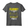 Lo Strumento Per Persone Intelligenti - Clarinetto Maglietta per Musicisti - Regalo Ideale per Natale o Compleanno