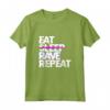 EAT SLEEP RAVE REPEAT Maglietta Raver Tshirt Festival Outfit Canotta - Ideale per Compleanno, Natale, Pasqua o Matrimonio