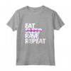 EAT SLEEP RAVE REPEAT Maglietta Raver Tshirt Festival Outfit Canotta - Ideale per Compleanno, Natale, Pasqua o Matrimonio