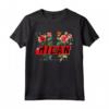 Maglietta Milano Italia con Stampa Floreale - I Love Milano Italia Fashion - Ideale come Regalo o Souvenir