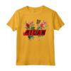 Maglietta Milano Italia con Stampa Floreale - I Love Milano Italia Fashion - Ideale come Regalo o Souvenir