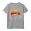 Let the Evening Be-Gin - Vintage Retro Sunset Gin Lover Drink Maglietta - Perfect Gift for Men and Women
