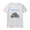 Papà Motociclista Normale Più Figo - T-shirt Regalo Festa del Papà - Ideale per Compleanno e Motociclisti - Personalizzata