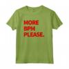 More BPM Please Maglietta - Cool Techno Apparel for Festivals and Clubs