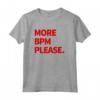 More BPM Please Maglietta - Cool Techno Apparel for Festivals and Clubs