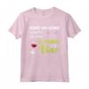 Regalo per Tennisti - Amo il Tennis e il Vino Maglietta - Ideale per Natale e Compleanno