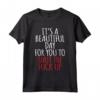Divertente Shut The Fuck Up T-Shirt - Dark Humor Regalo - Perfetto per Natale, Compleanno o Night Out
