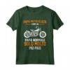 Papá Motociclista Moto Motocicletta - Maglietta per il Vero Appassionato - Ideale come Regalo per la Festa del Papà