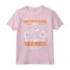 Papá Motociclista Moto Motocicletta - Maglietta per il Vero Appassionato - Ideale come Regalo per la Festa del Papà