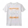 Papá Motociclista Moto Motocicletta - Maglietta per il Vero Appassionato - Ideale come Regalo per la Festa del Papà