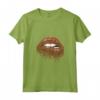 Cool Bold & Sexy Donna Rosso Labbra Vestito Grafico - Stile Canotta alla Moda - Ideale per Feste e Night Club