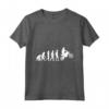 Motorcycle Evolution - Maglietta Motocross Funny per Appassionati - Ideale per Regalo Compleanno o Natale