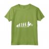 Motorcycle Evolution - Maglietta Motocross Funny per Appassionati - Ideale per Regalo Compleanno o Natale