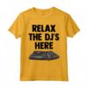 Relax The DJ's Here Shirt Kids Turntable Music Equalizer Maglietta - Cool DJ Music Apparel for Kids Who Love Music