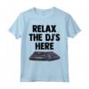 Relax The DJ's Here Shirt Kids Turntable Music Equalizer Maglietta - Cool DJ Music Apparel for Kids Who Love Music