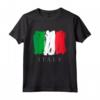 T-shirt «I Love Italy» con Bandiera Italiana - Design Grafico Maglietta per Veri Amanti dell'Italia