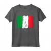 T-shirt «I Love Italy» con Bandiera Italiana - Design Grafico Maglietta per Veri Amanti dell'Italia