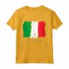 T-shirt «I Love Italy» con Bandiera Italiana - Design Grafico Maglietta per Veri Amanti dell'Italia
