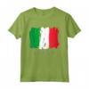 T-shirt «I Love Italy» con Bandiera Italiana - Design Grafico Maglietta per Veri Amanti dell'Italia