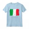 T-shirt «I Love Italy» con Bandiera Italiana - Design Grafico Maglietta per Veri Amanti dell'Italia