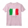 T-shirt «I Love Italy» con Bandiera Italiana - Design Grafico Maglietta per Veri Amanti dell'Italia